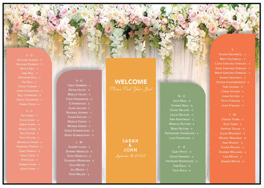 Custom Large Scale Seating Chart